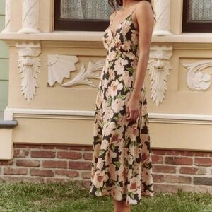 The Great Serene Slip Dress In Victorian Rose